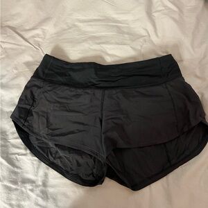 LULULEMON speed up shorts black
